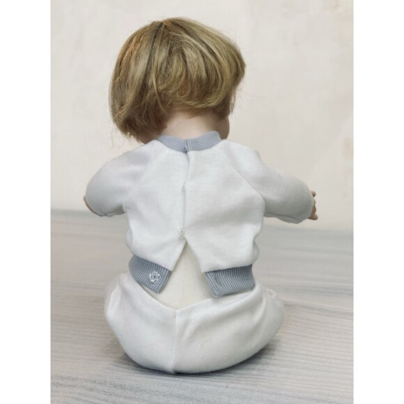 Danbury Mint Cowboy Billy Boy Doll 10" Porcelain & Cloth by Linda Steele 1991 - Picture 3 of 8